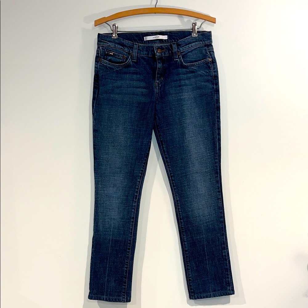 Joe's Jeans Straight Leg Dark Blue Denim Jeans